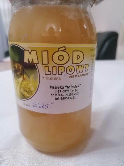 Miód 100 %naturalny 3 szt. słoików