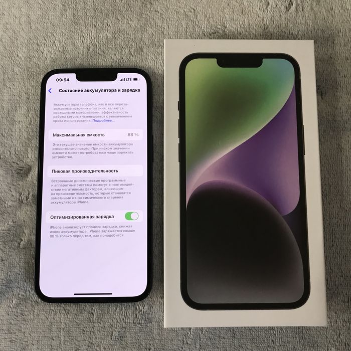 iPhone 14 Midnight 128 Gb Neverlock