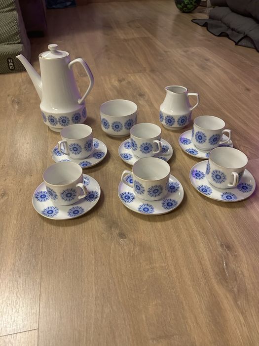 Serwis kawowy Roman, porcelana Chodzież