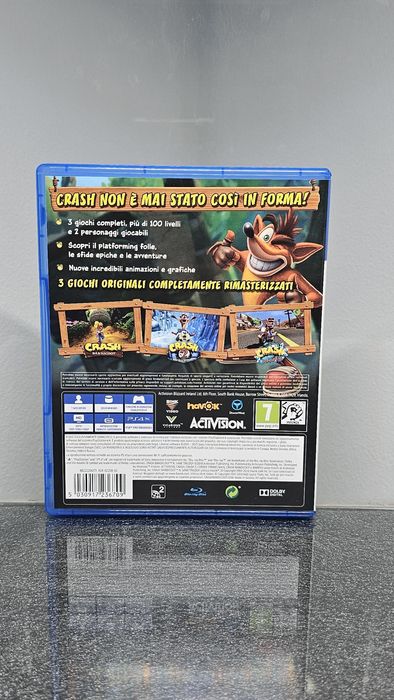 Crash Bandicoot N Sane Trilogy Insane Trilogia PS4 PlayStation 4