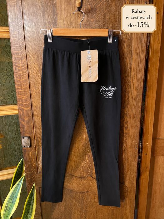 Henleys | Dziewczęce legginsy sportowe | Nowe z metką | Rozmiar 11–12 lat