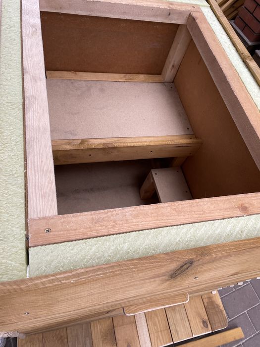 Утепленный,2х-этажн. домик с верандой для вашего питомца из дерева!