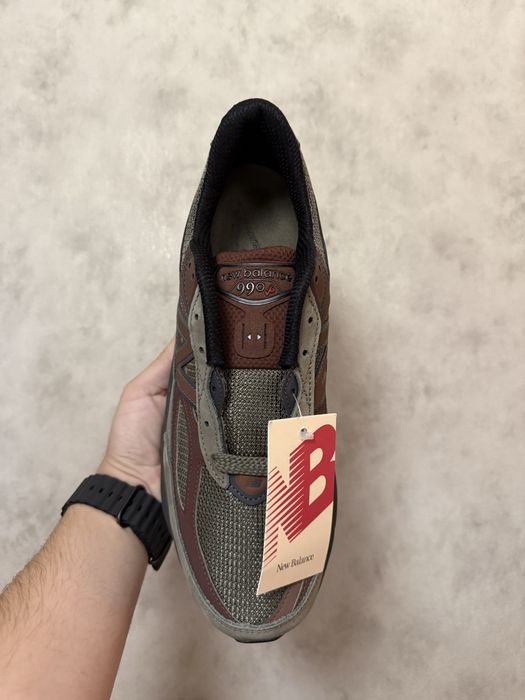 New Balance 990v6 Made in USA Dark Camo Rich Oak