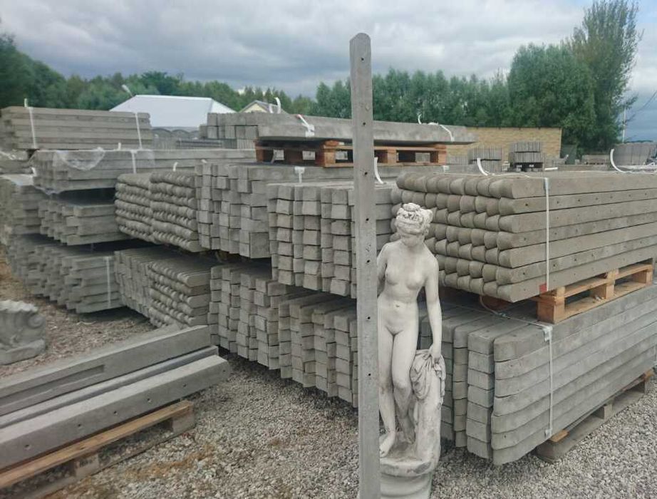 słupki betonowe , słupek 1,60 m-16 zł sztuka