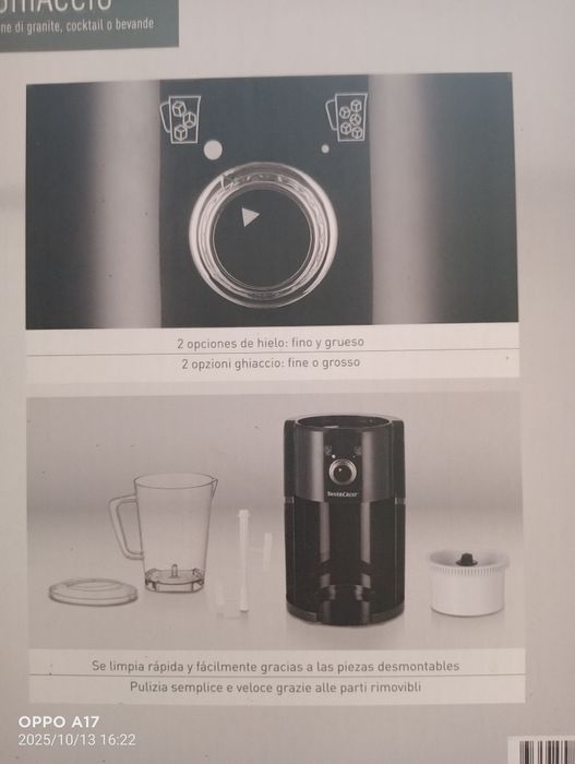 Granizadora nova em caixa