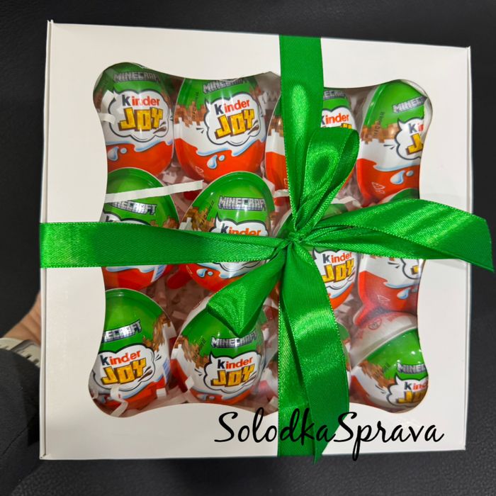 Кіндер джой Майнкрафт в подарункових наборах