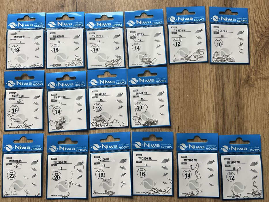 Portfel szyty z gotowymi przyponami 100cm - 80 szt