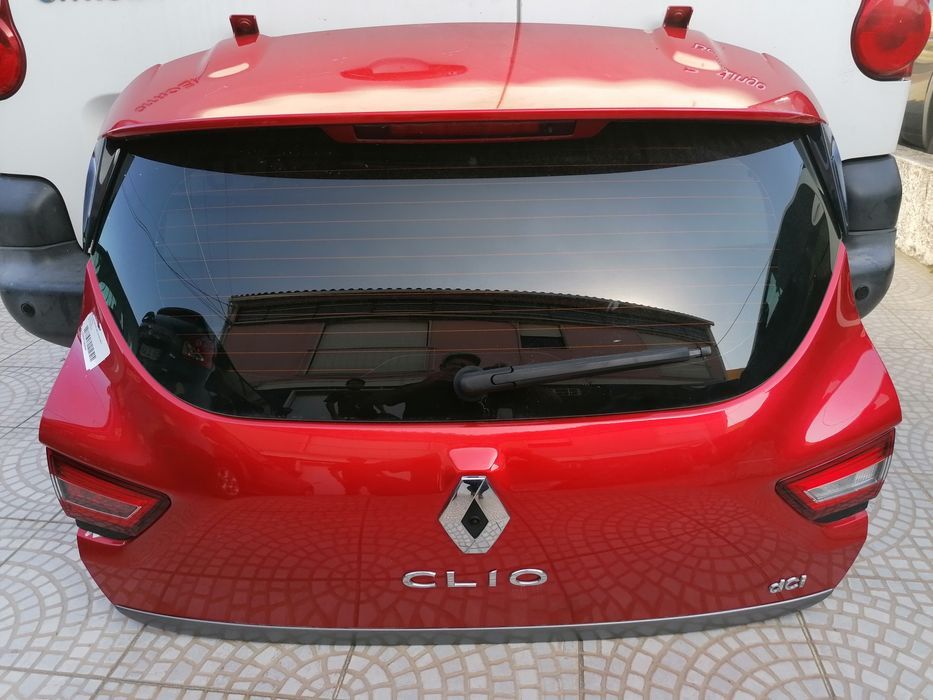 Clio IV todas as peças da tampa da mala