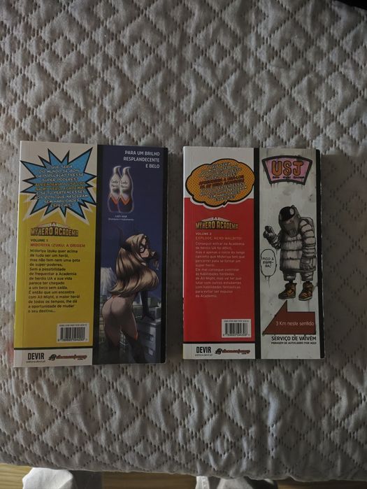 Volume 1 e 2 de My Hero Academy em português