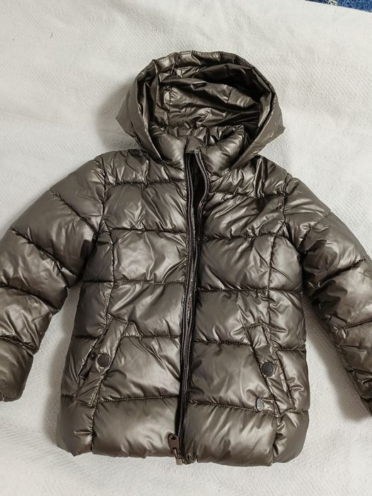 Kurtka ciepła grubsza ocieplana polarem