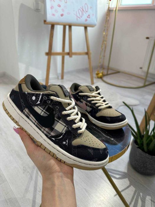 Damskie buty NK SB Dunk Low х Travis Scott meskie sneakersy 36 - 45