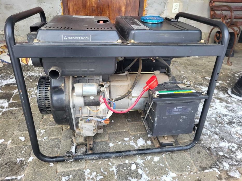 ТЕРМІНОВО! Дизельний генератор HYUNDAI DHY 7500LE 6 кВт