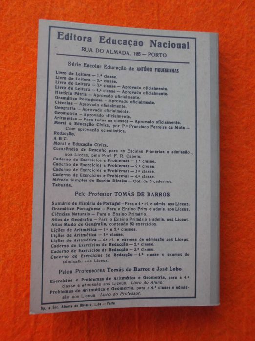 Sumário de História de Portugal - Tomás de Barros
