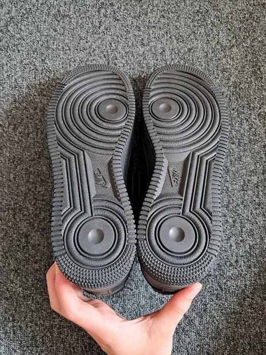 Buty meskie Mokasyny Nike_ Air_ Force_ 1_ Low '07_ Black R.45