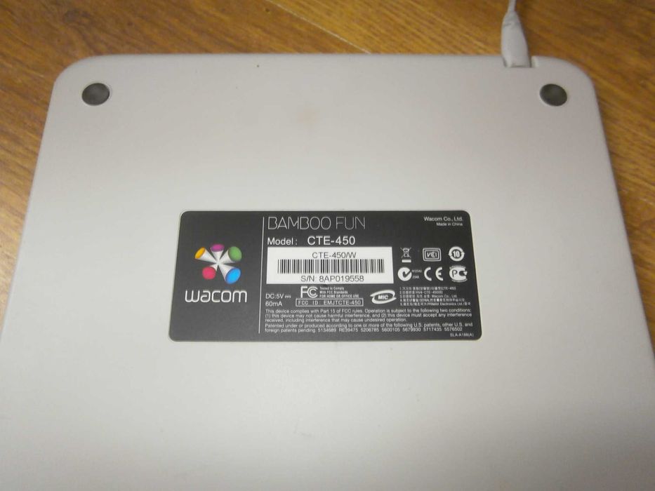 Tablet graficzny BAMBOO FUN CTE-450 WACOM sprawny