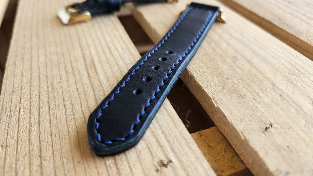 Borubar Skóroszyj - luksusowy skórzany pasek do zegarka / Apple watcha