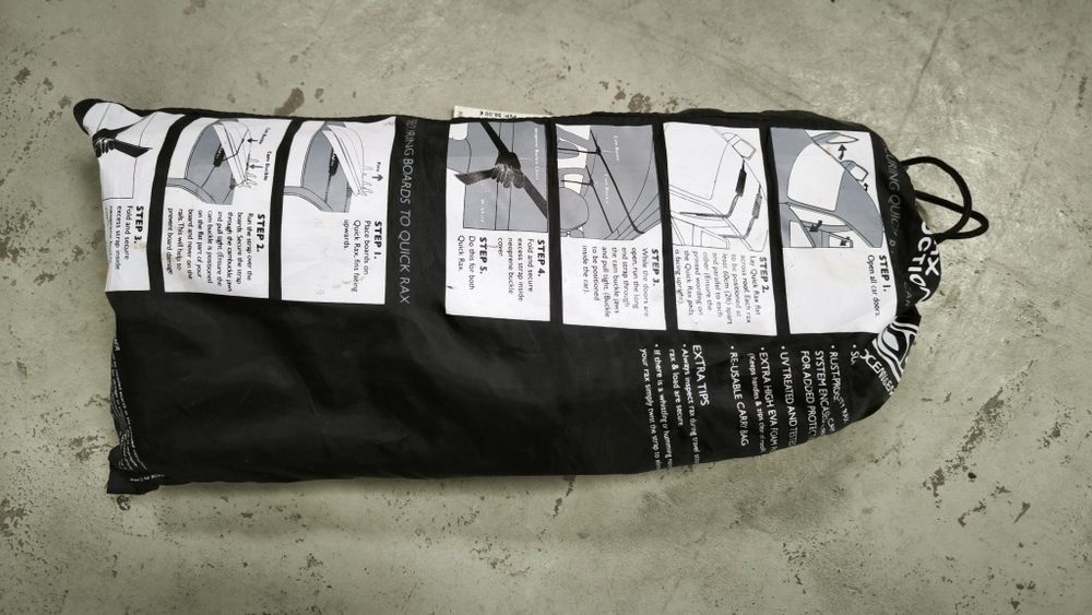 Suporte de tejadilho para pranchas de surf