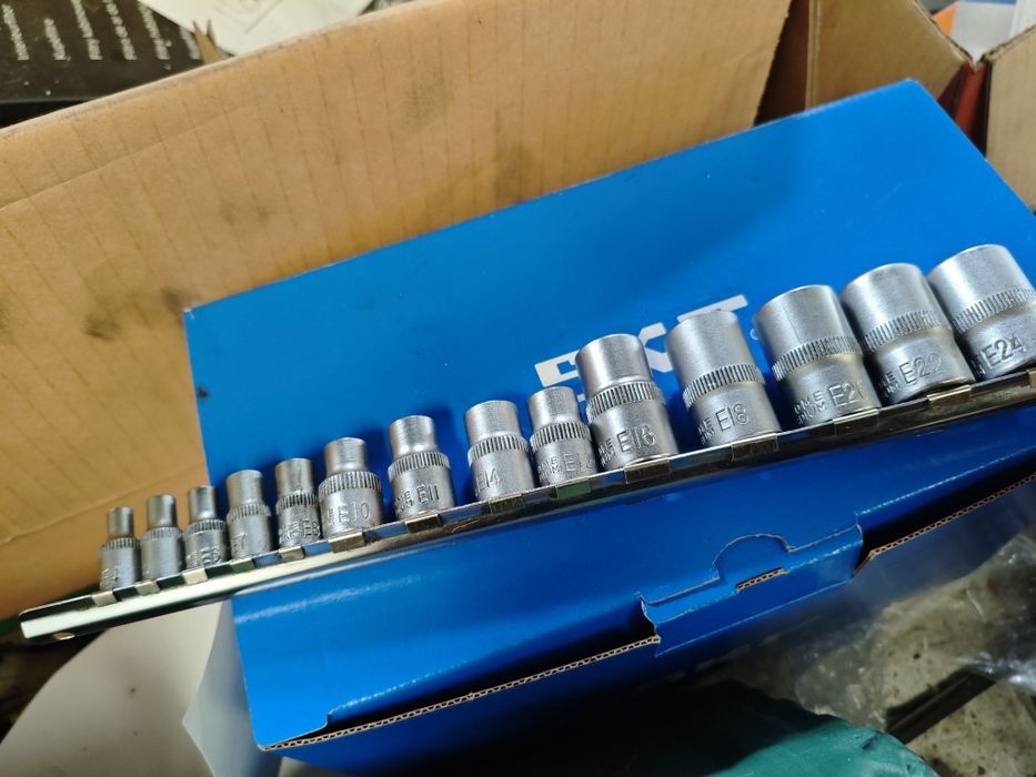 Conjunto chave e-torx