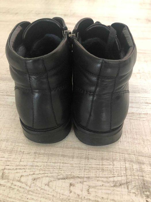 Ботинки кожаные, зимние, мужские ESSE, р. 41-41,5