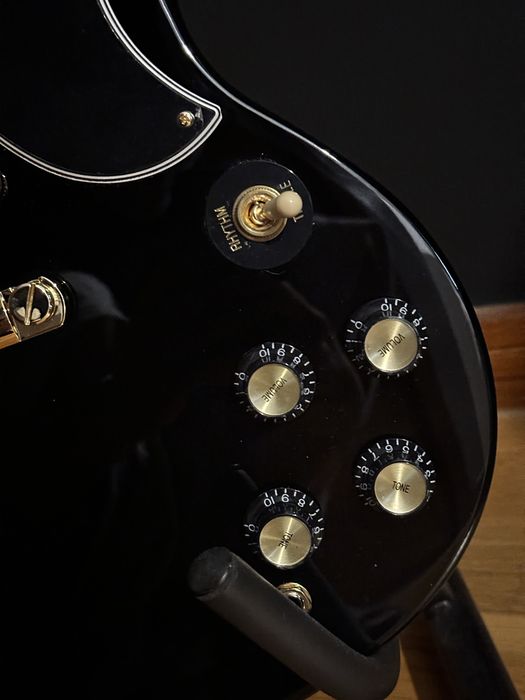 Guitarra elétrica Epiphone SG Custom Ebony