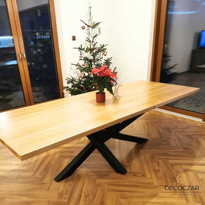 Noga do stołu PAJĄK / PODSTAWA metalowa duża Decoczar.pl