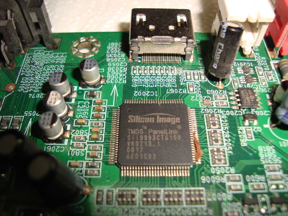 Майн борд материка Main board RAINFORD TFT-4070TSPC демонтаж 100% рабо