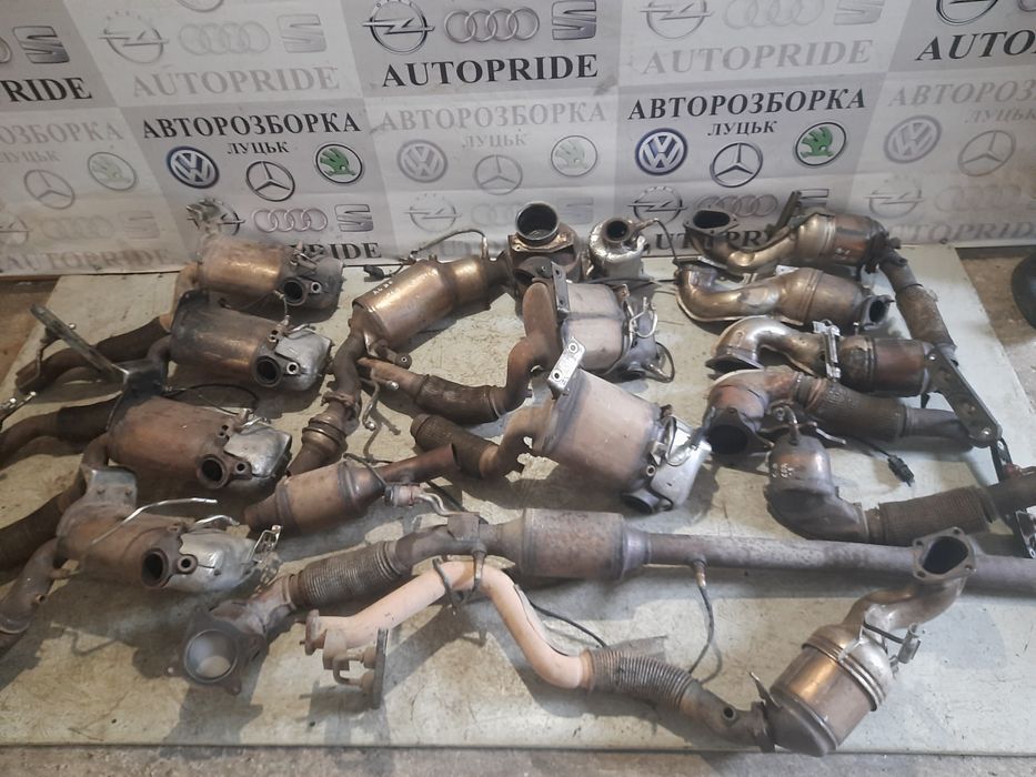 Сажовий фільтр Євро 5,Євро 6,Евро 4 каталізатор VW,Audi,BMW,Skoda