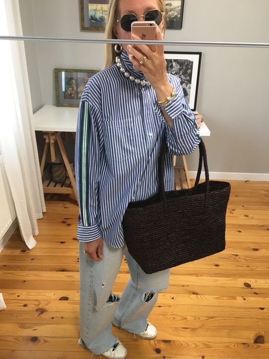 Zara сорочка оверсайз