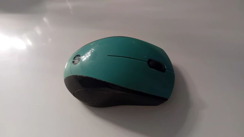Mouse optico HP (azul/preto)