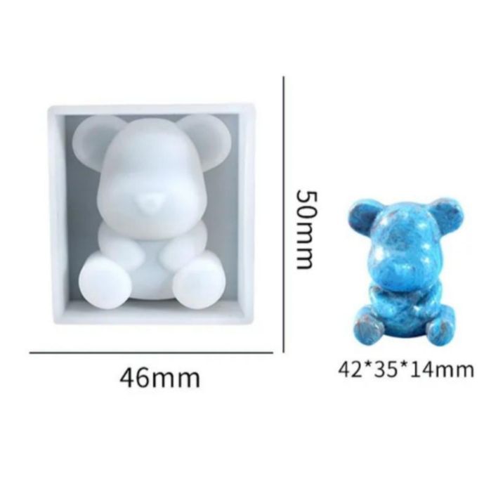 Силиконовая форма для изготовления свечей мыла украшения тортов выпечк