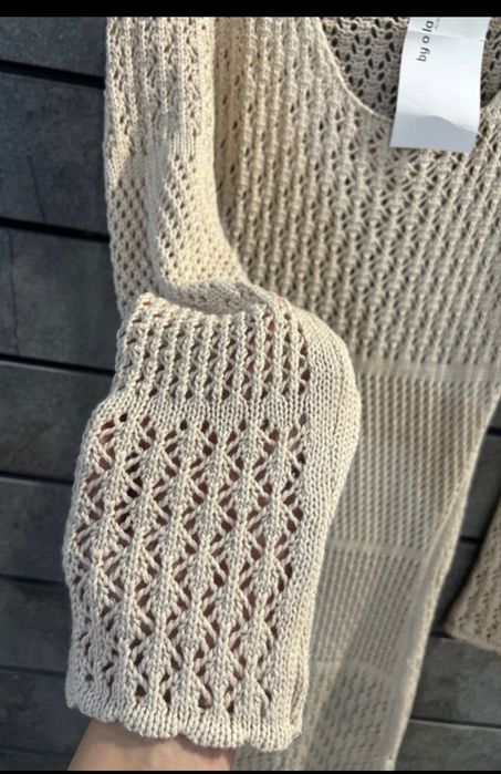 Sukienka boho ażurowa szydełkowa By O La La