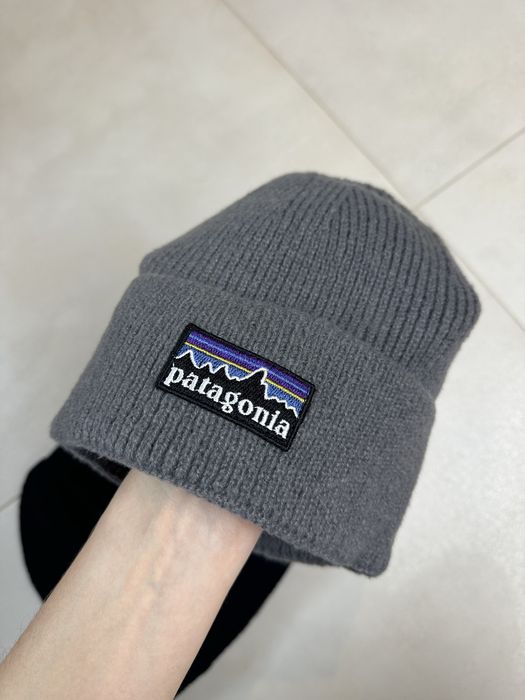 Шапка Patagonia Патагонія Чорна Сіра