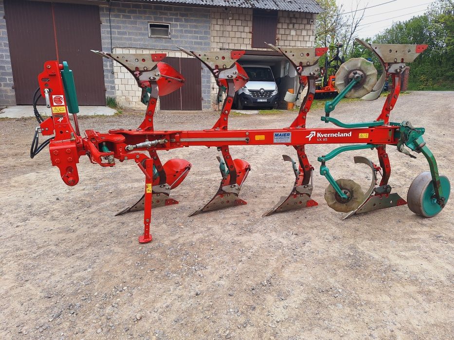 Pług 4 skibowy obrotowy Kverneland VX85 stan bdb nie lemken  kuhn pottinger