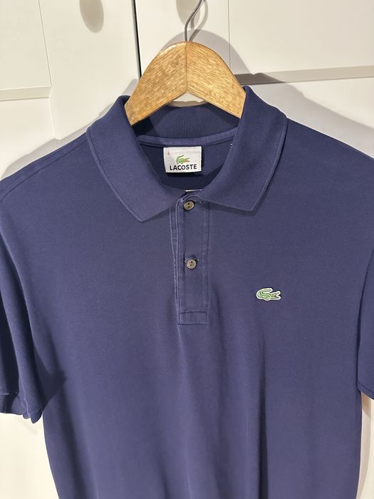 Polo Lacoste azul marinho