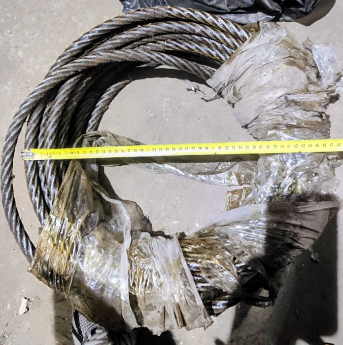 Трос канат строп стальной многожильный