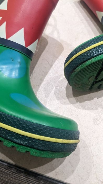 Резинові чобітки дитячі, розмір 9