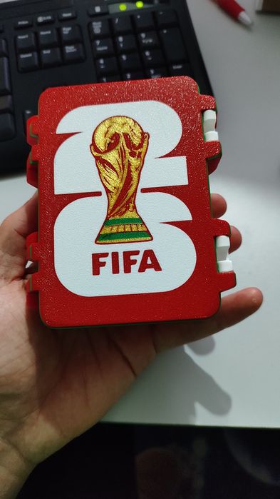 Caixa para Cromos Futebol 2026 Panini | Personalizável com Nome