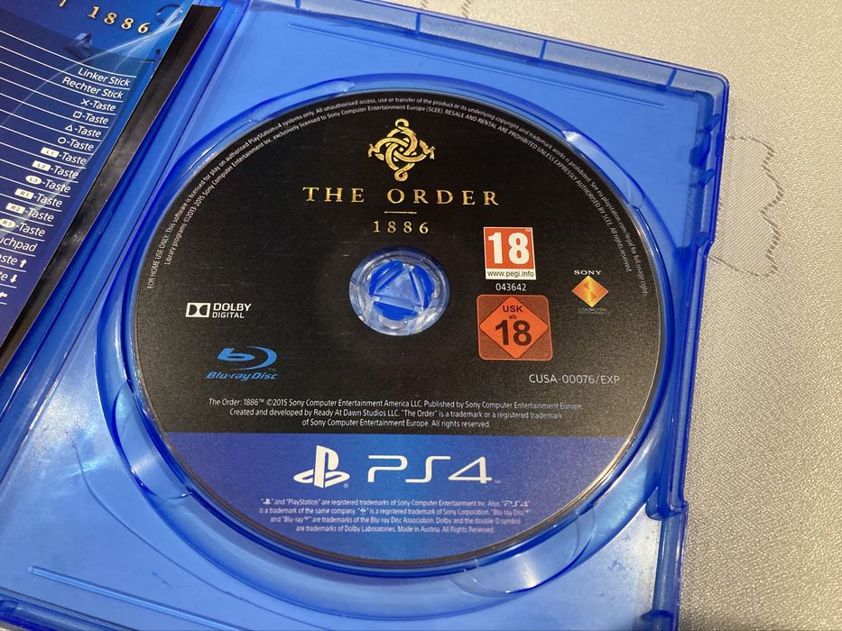 The Order: 1886 PS4
