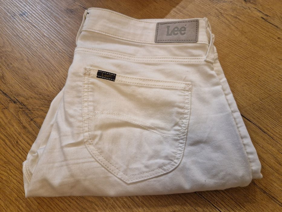 Spodnie LEE jeansy skinny Scarlett Cropped W28 L33