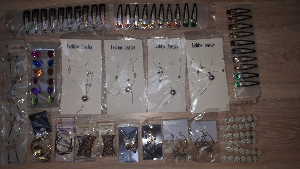 Nowe Spinki i kolczyki