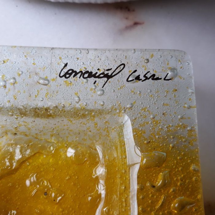 Cinzeiro Artístico em Vidro