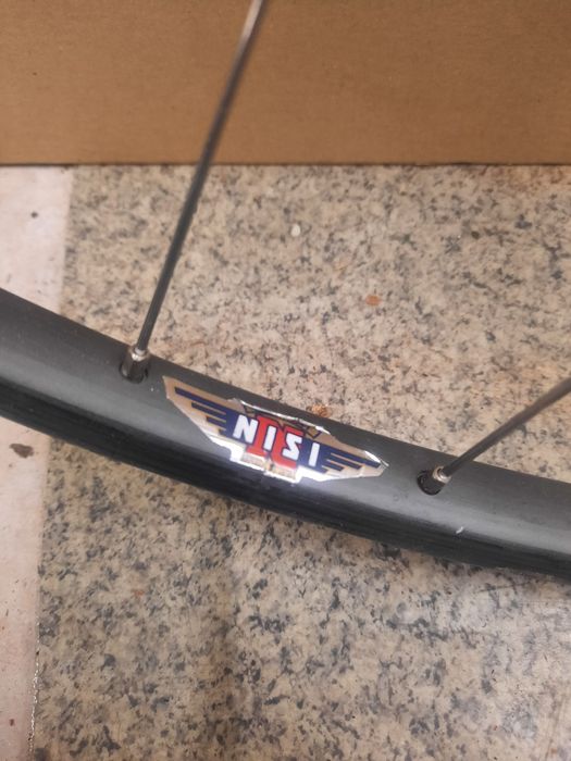 koło szosowe campagnolo record retro kolarzówka NISI. 0125k5