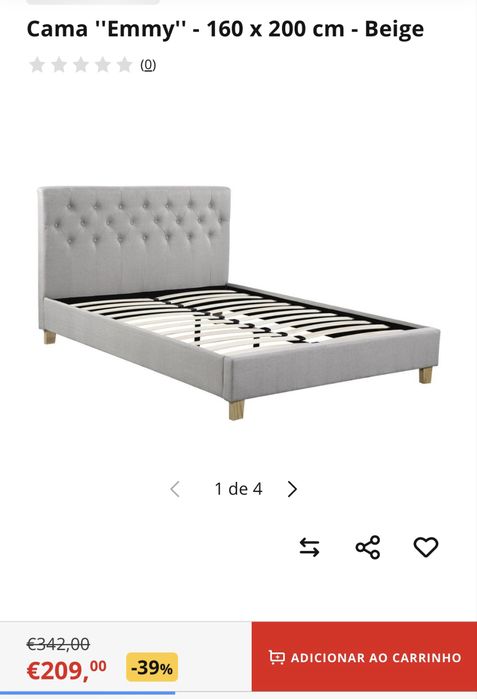Cama Emmy 160 x 200