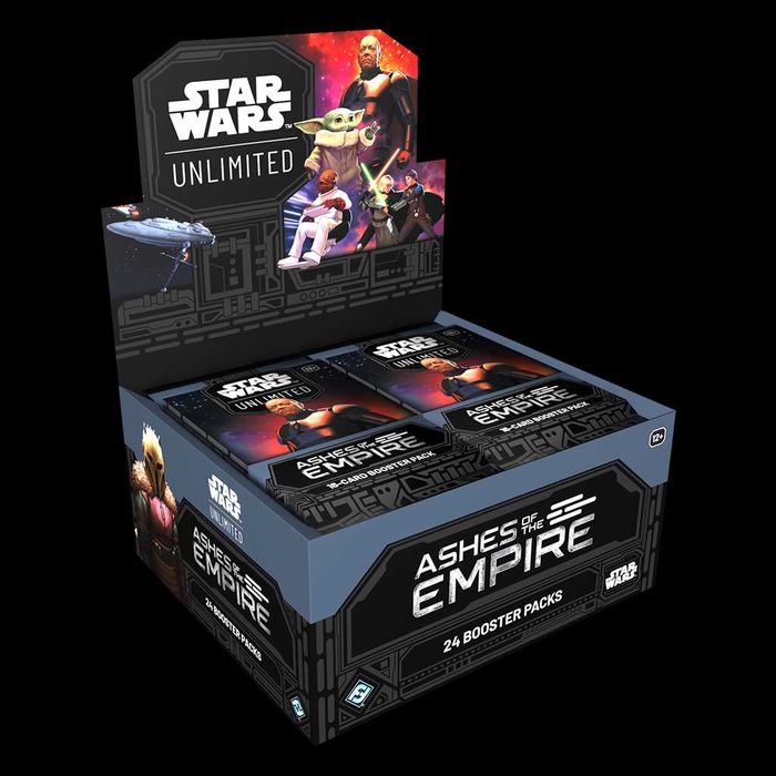 Star Wars: Unlimited Card Game - Ashes of the Empire - Booster Display (24) nowe sklep PlanszON Wawa
