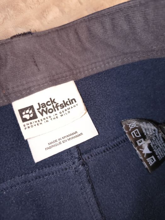 Штани soft shell jack wolfskin 140р