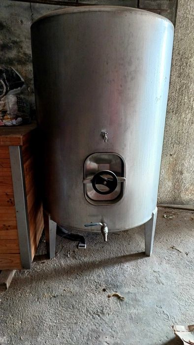 Cuba em inox de 1000 litros