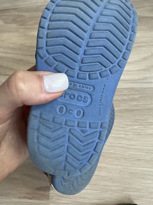 Crocs Lego 8C9 синього кольору