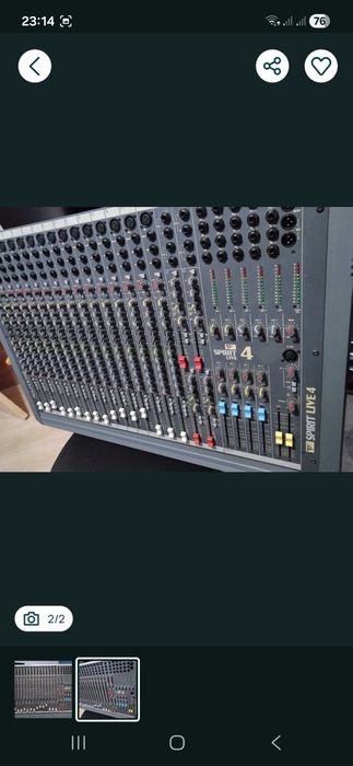 Soundcraft Spirit Live 4