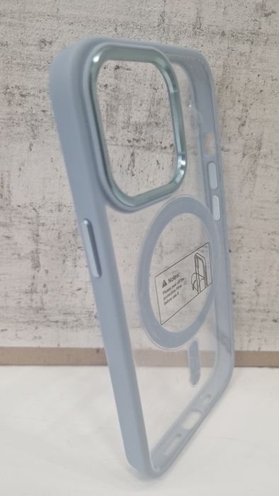 Etui case clear do Iphone 13 Pro Jasnoniebieski + Szkło Gratis