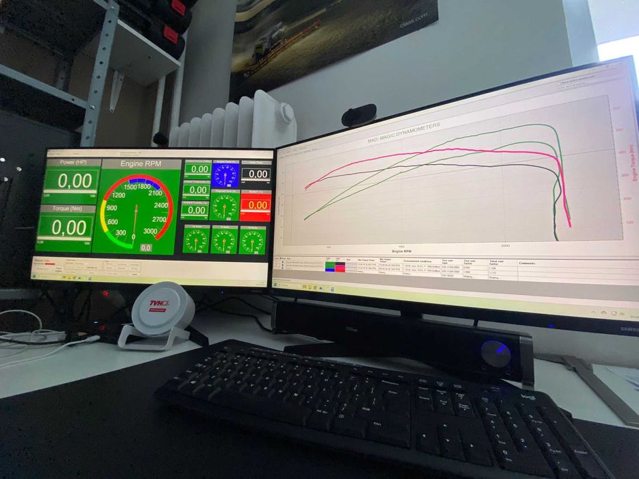 Hamownia Wom MAD mini do traktorów, mobilna nowość !!